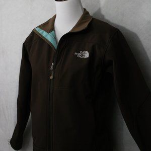 The North Face APEX Brown Poly Blend Jacket SZ M EUC